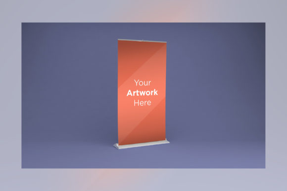 Download A Stand Advertising Board Mockup - Advertising board Collection