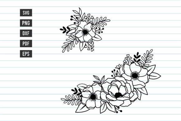 Download Flower Svg Flower Border Svg Cut Files - Premium Bundle