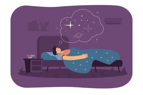 Download Peaceful Man Sleeping in Bedroom, Restin - Bedroom Collection