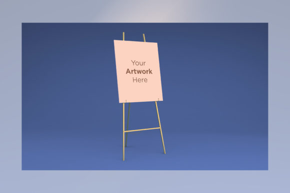 Download A Stand Advertising Board Mockup - Advertising board Collection