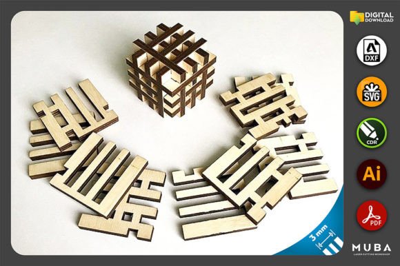 Download Wooden Puzzle Cube - Cube Collection