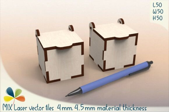 Download Small Laser Cut Cube Box - Cube Collection