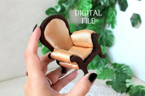 Download Miniature Chair 1:12 Scale Digital Downl - Chair Collection
