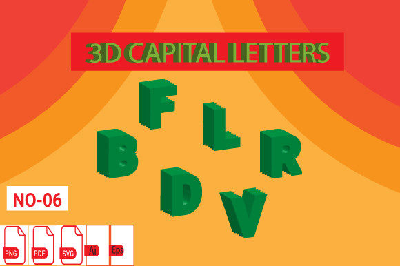 Download ABC Funny Capital Letter 3d Kid Alphabet - Letter 3d Collection