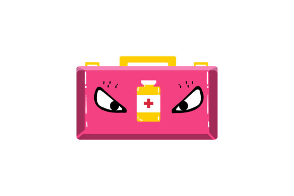 Download Medical Icon Kawaii Pink Medical Box - Medical box Collection