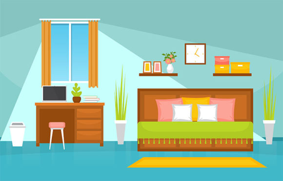 Download Bedroom Sleeping Room Bed Interior - Bedroom Collection