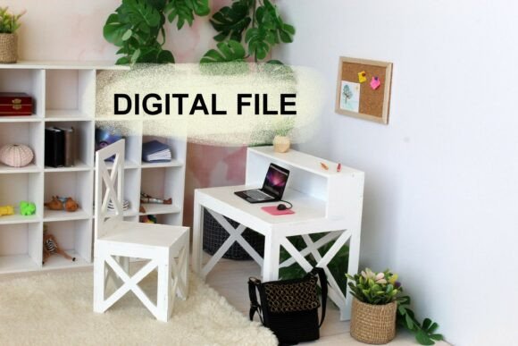 Download Miniature Desk Chair Digital Download, - Chair Collection