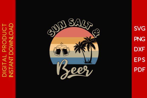 Download Sun Salt and Beer Summer Vacation SVG - Summer vacation svg Collection