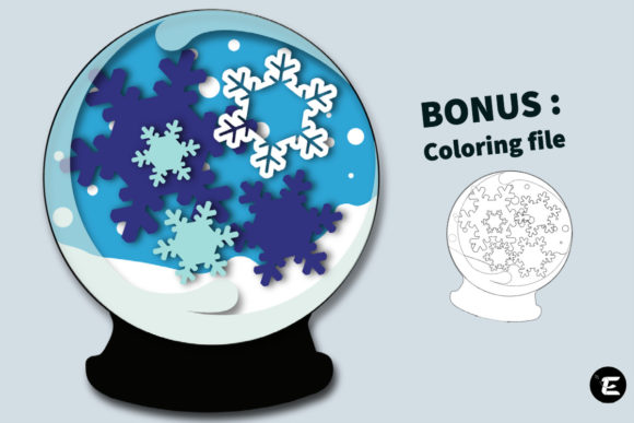 Download Snowflake Snow Globe - Premium Resources