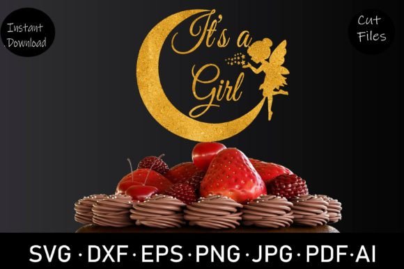 Download It's a Girl SVG, Baby Shower SVG - Baby shower Collection